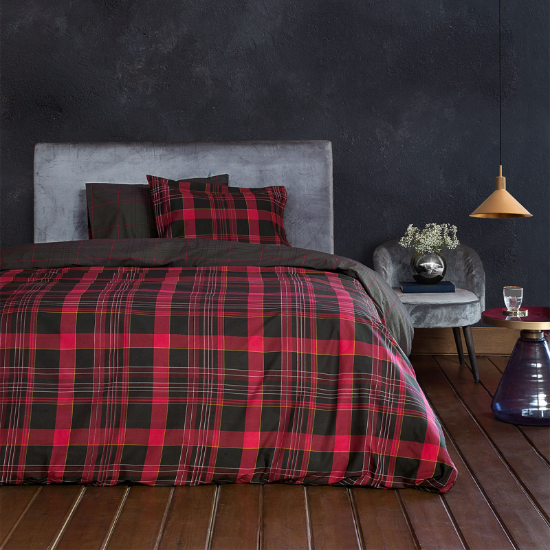 Σεντόνια Μονά (Σετ) Nima Bed Linen Noit Ruby