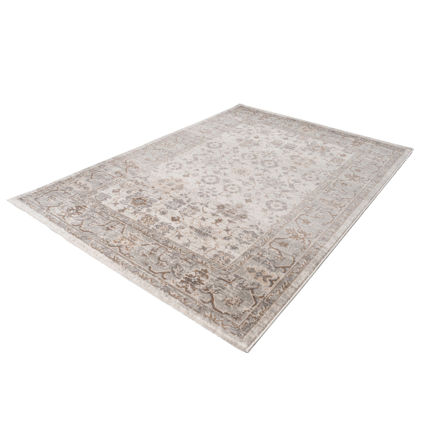 Χαλί (133x190) Polcarpet Estia 2571 D.Grey/White