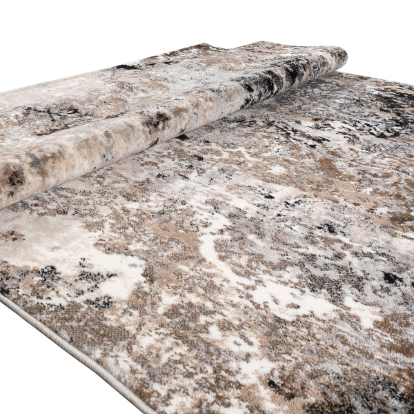 Χαλί (133x190) Polcarpet Estia 4871 Black/Beige