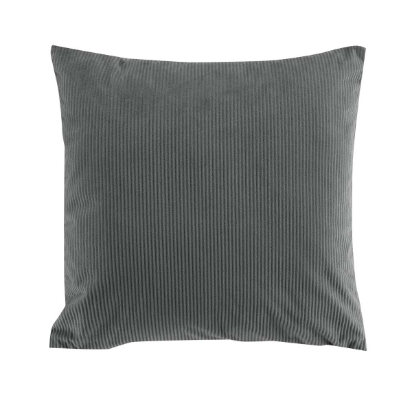 Βελουτέ Διακοσμητικό Μαξιλάρι (40x40) L-C Casual Anthracite 1611458