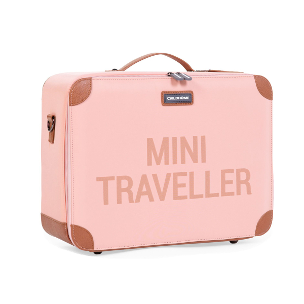 Παιδική Βαλίτσα (40x35x15) Childhome Mini Traveler Pink/Copper