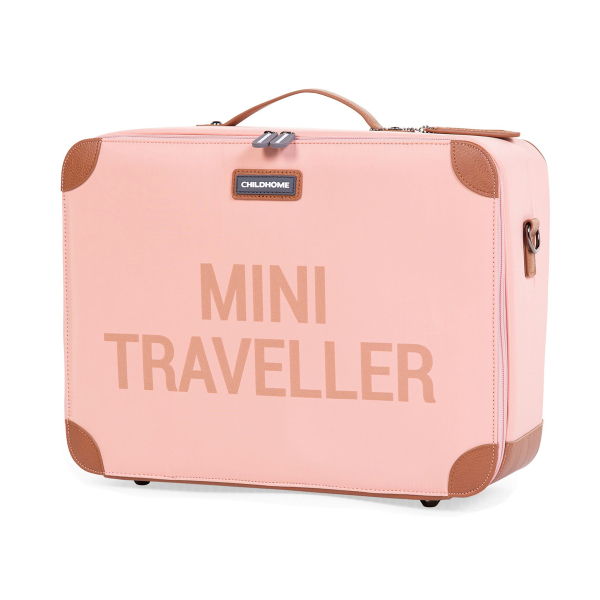 Παιδική Βαλίτσα (40x35x15) Childhome Mini Traveler Pink/Copper