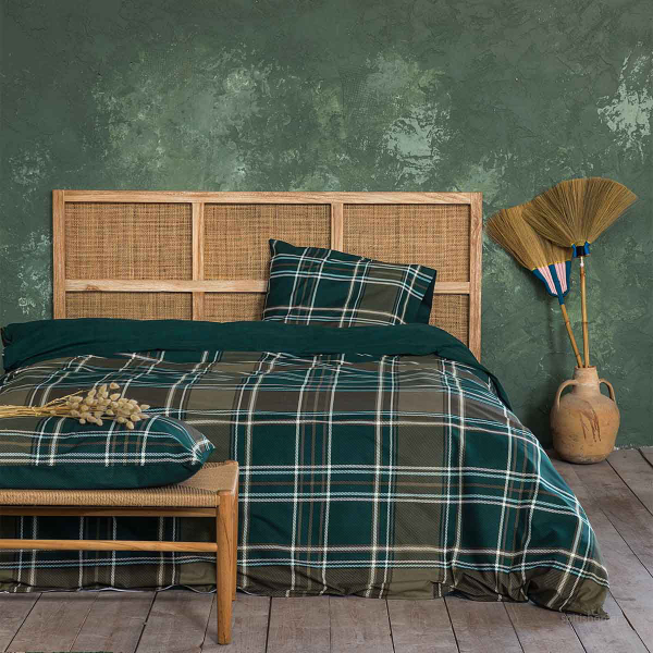 Σεντόνια Μονά (Σετ) Nima Bed Linen Duncan Natural