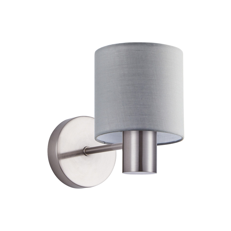 Απλίκα Τοίχου Homelighting 77-8300 Nickel/Grey