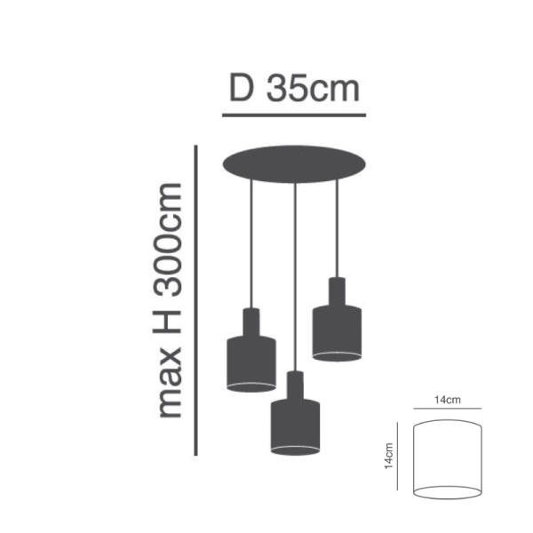 Φωτιστικό Οροφής Τρίφωτο Homelighting 77-8418 Nickel/White