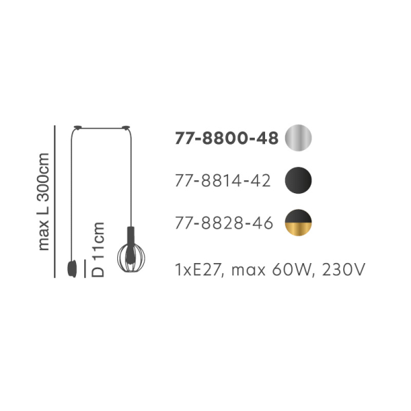 Απλίκα Τοίχου Homelighting 77-8800 Nickel