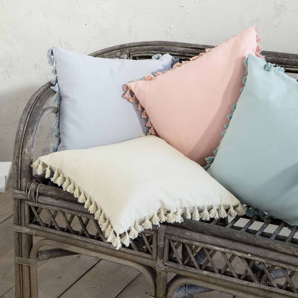 Διακοσμητικό Μαξιλάρι (45x45) Nima Pillows Hommy Salmon