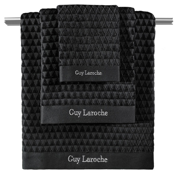 Πετσέτες Μπάνιου (Σετ 3τμχ) Guy Laroche Tokyo Black 500gsm