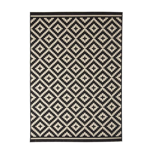 Χαλί Καλοκαιρινό (160x235) Royal Carpet Flox 721K Black