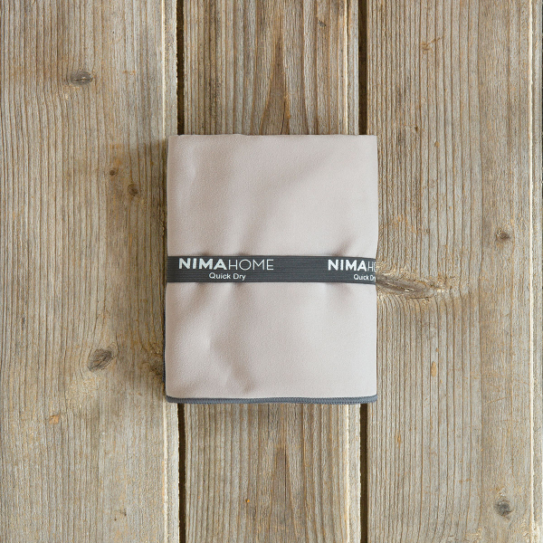 Πετσέτα Microfiber (90x160) Nima Riva L.Taupe