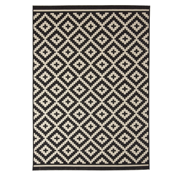 Χαλί Διαδρόμου (67x240) Royal Carpet Flox 721K Black