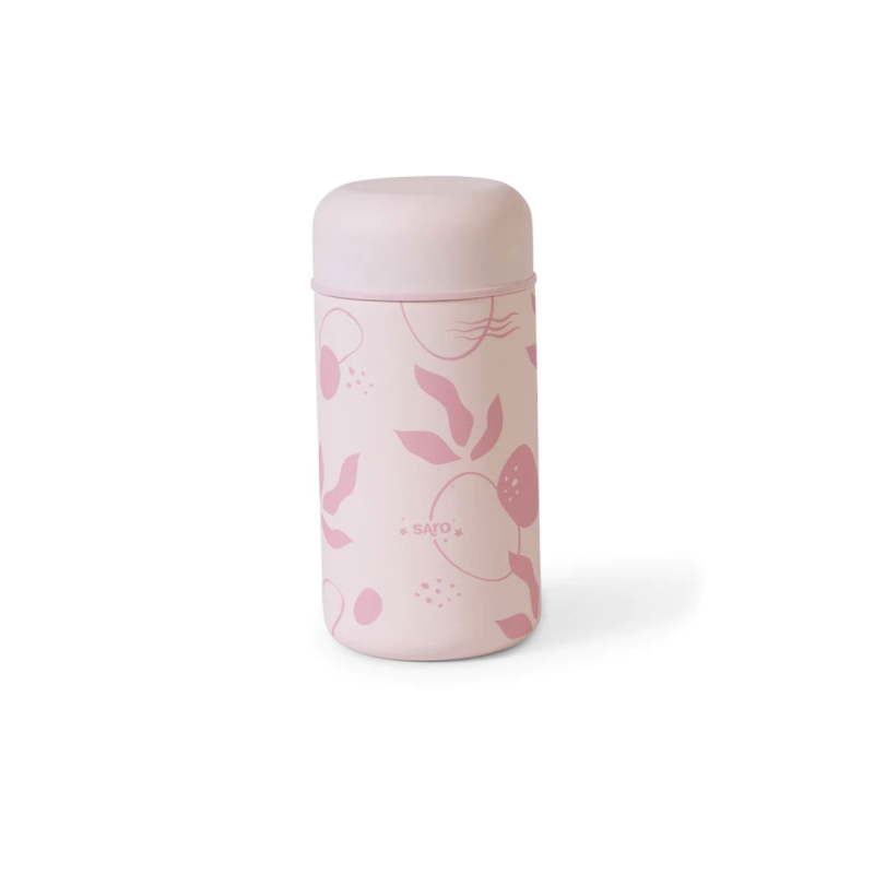 Βρεφικό Θερμός Φαγητού 500ml Saro Leaves Dusty Pink 52242