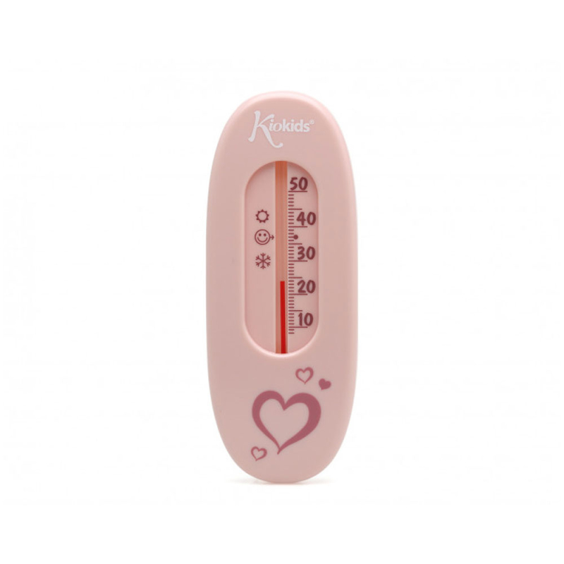 Θερμόμετρο Μπάνιου Kiokids Hearts Pink 3438