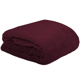 Κουβέρτα Καναπέ Fleece (130x160) S-F Doudou Bordeaux P25792025